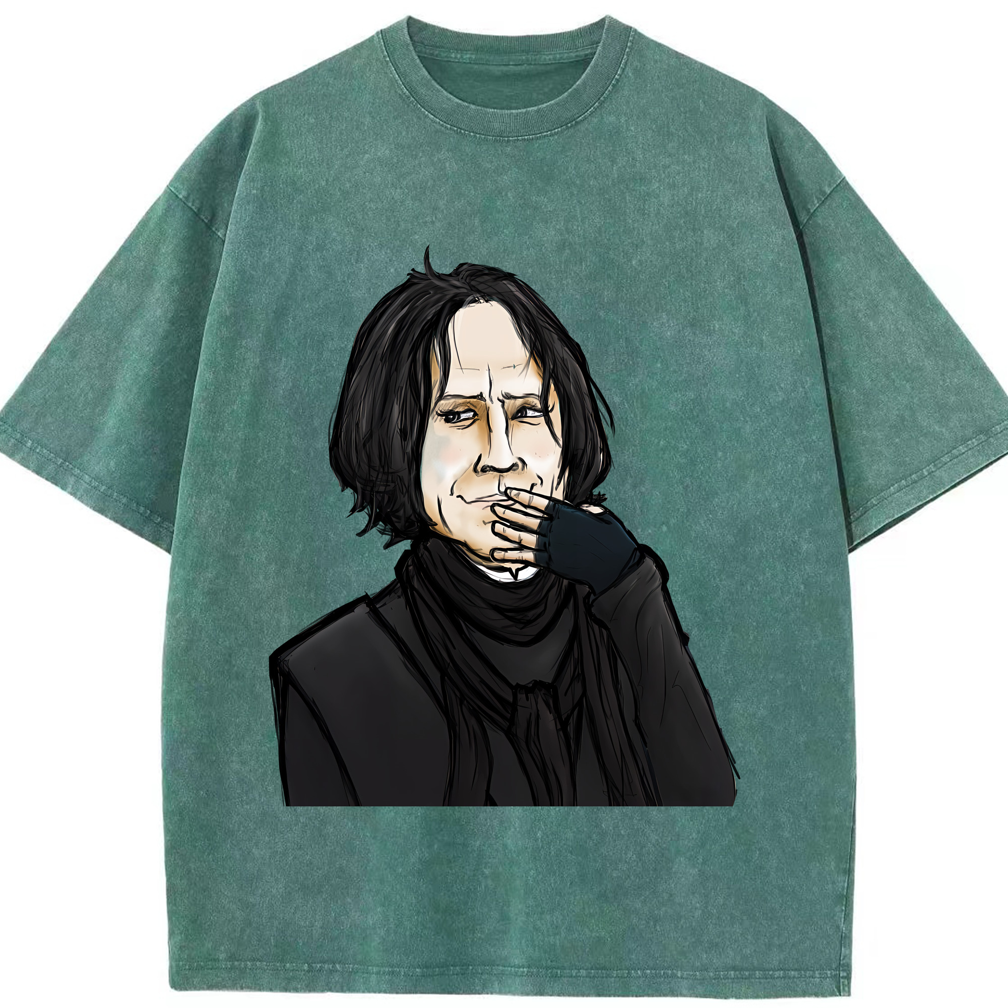 （画像用） Harry Potter ハリー・ポッターシリーズ 綿100% ヴィンテージ風 半袖Tシャツ（フロントプリント）